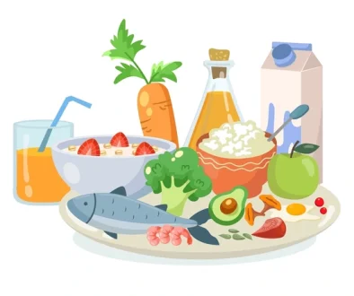 healthy-meal-breakfast-dinner-vector-600nw-2351818317